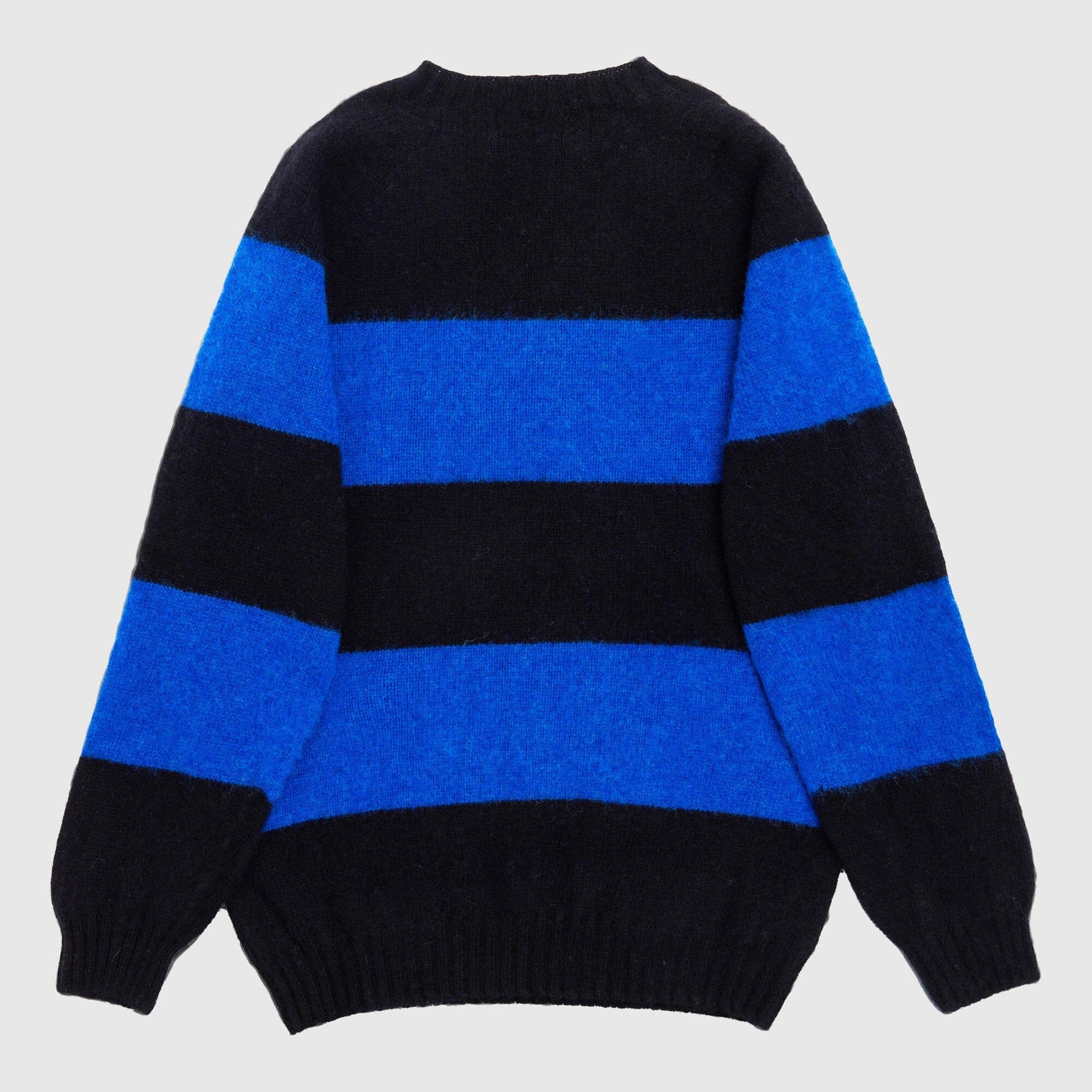 F5 Tavish Sweater - Black / Deep Blue Knitwear F5 Collections 