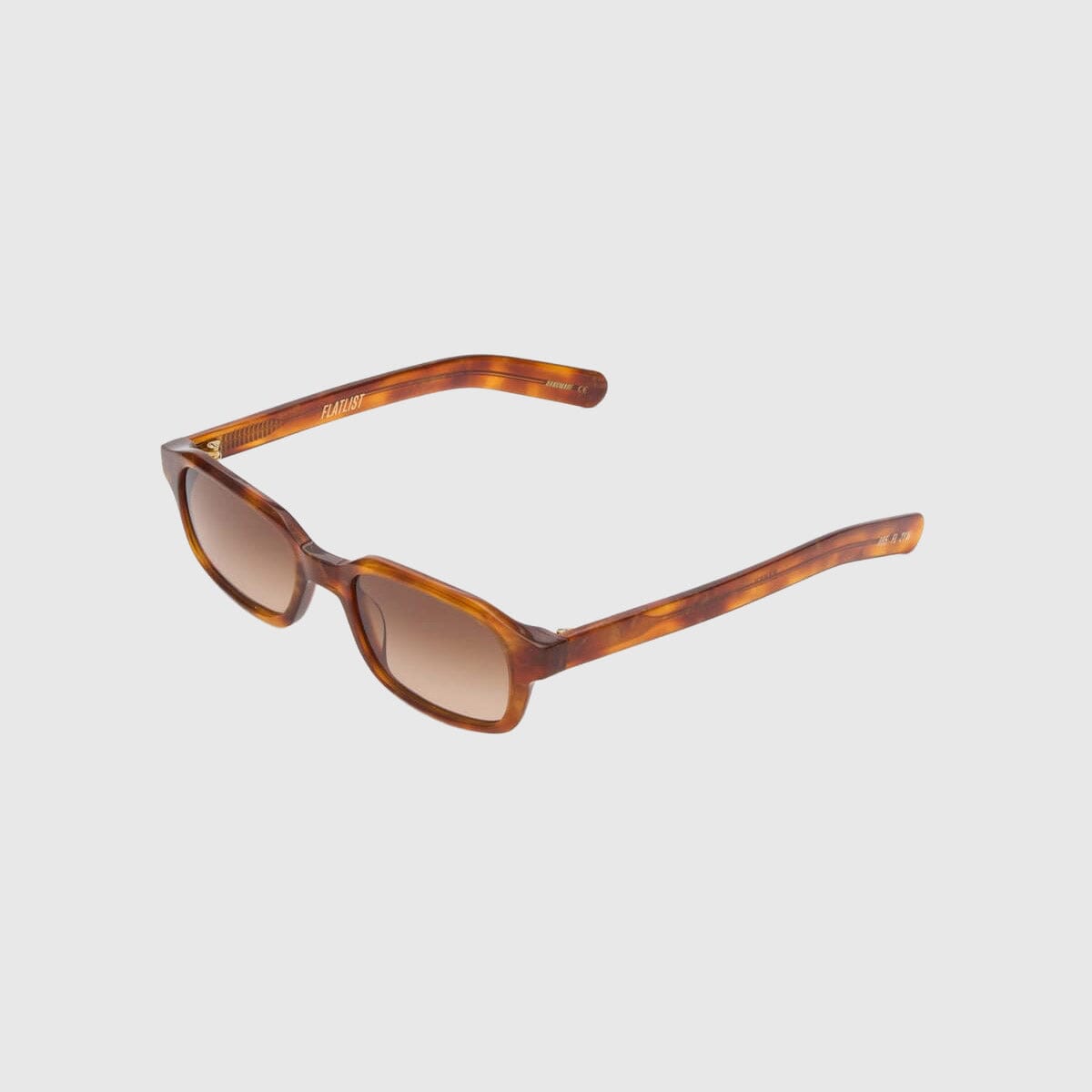 Flatlist Hanky Sunglasses - Shimmery Horn w. Brown Gradient Lens Sunglasses Flatlist 