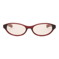 Flatlist Olympia Sunglasses - Crystal Burgundy Sunglasses Flatlist 