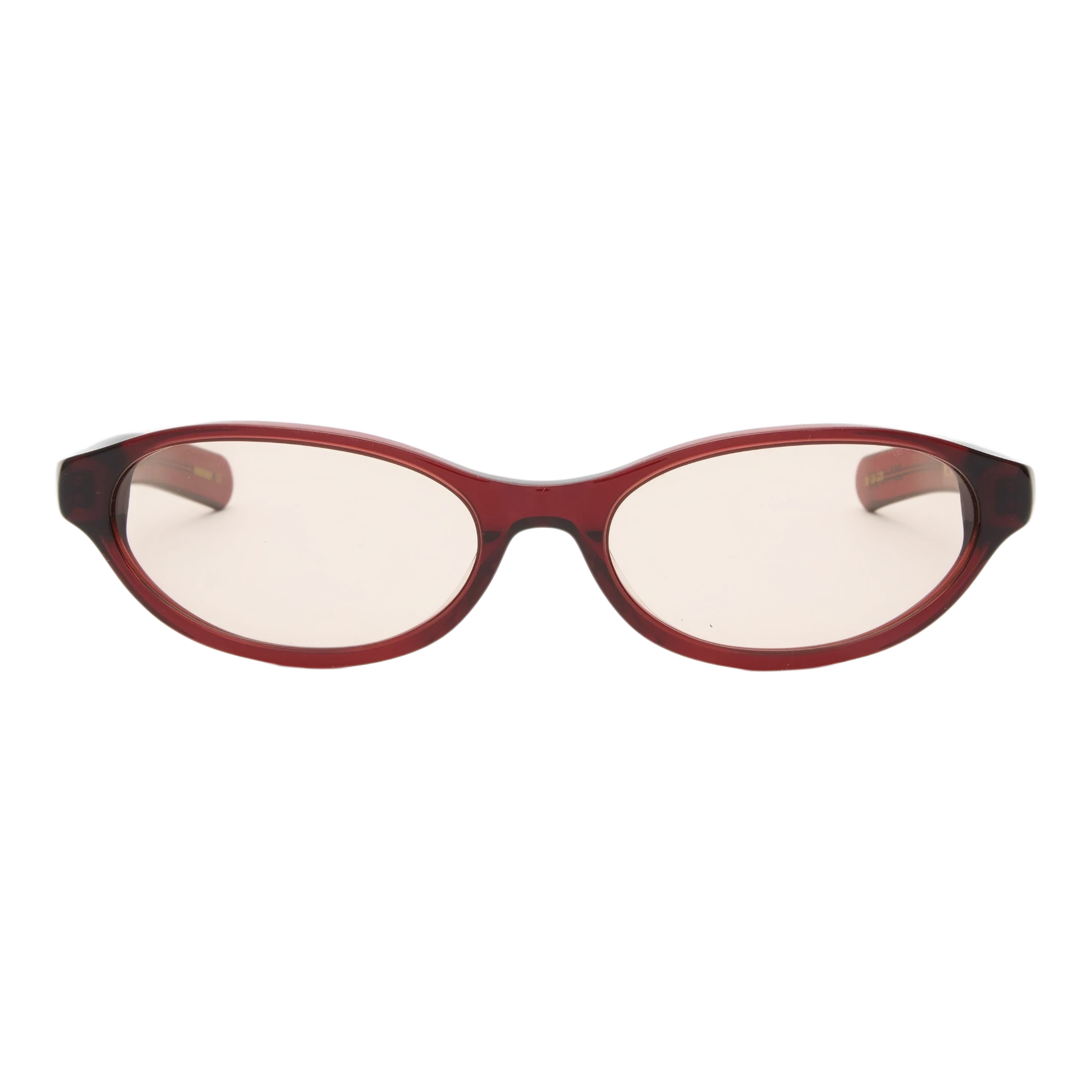 Flatlist Olympia Sunglasses - Crystal Burgundy Sunglasses Flatlist 