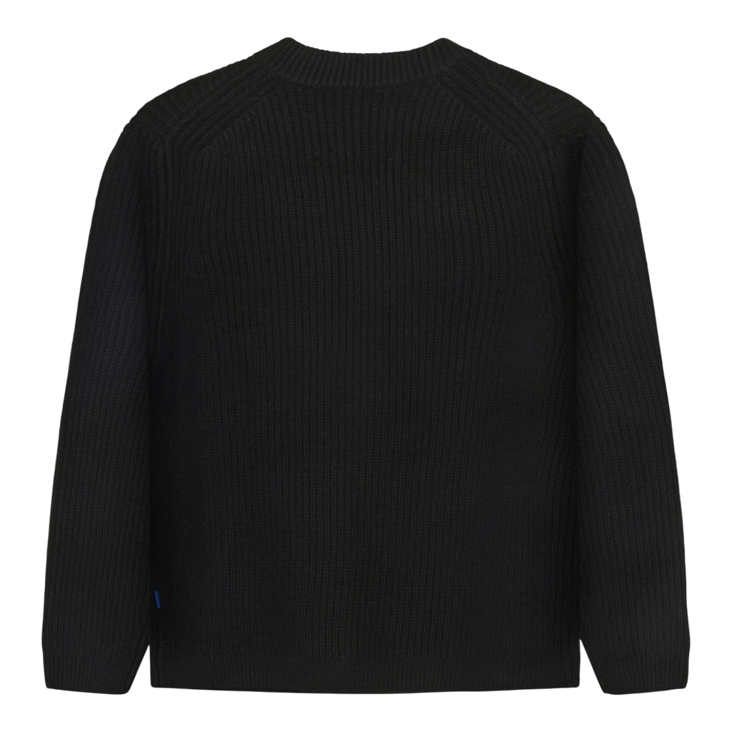 Garment Project - Boxy Wool Knit - Black Genser Garment Project 