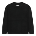 Garment Project - Boxy Wool Knit - Black Genser Garment Project 