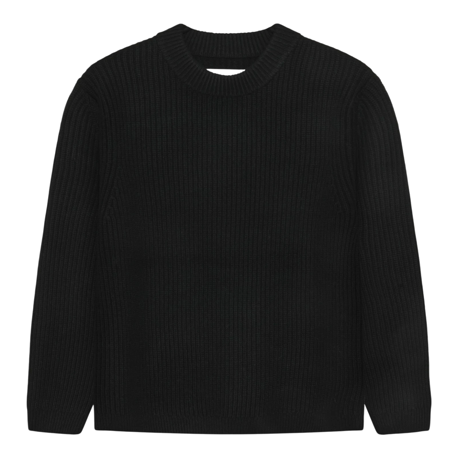 Garment Project - Boxy Wool Knit - Black Genser Garment Project 