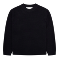 Garment Project - Boxy Wool Knit - Navy Genser Garment Project 