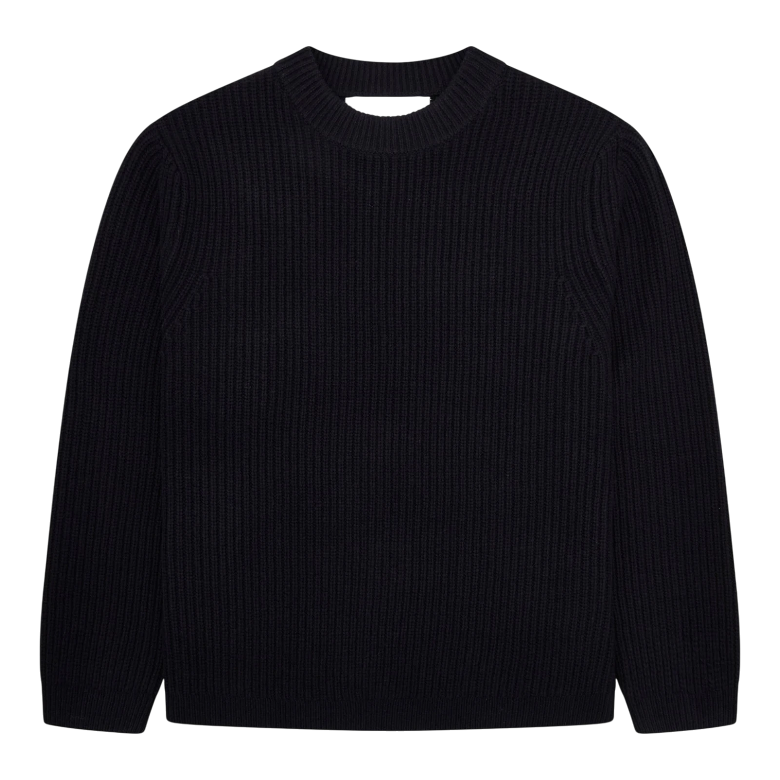 Garment Project - Boxy Wool Knit - Navy Genser Garment Project 