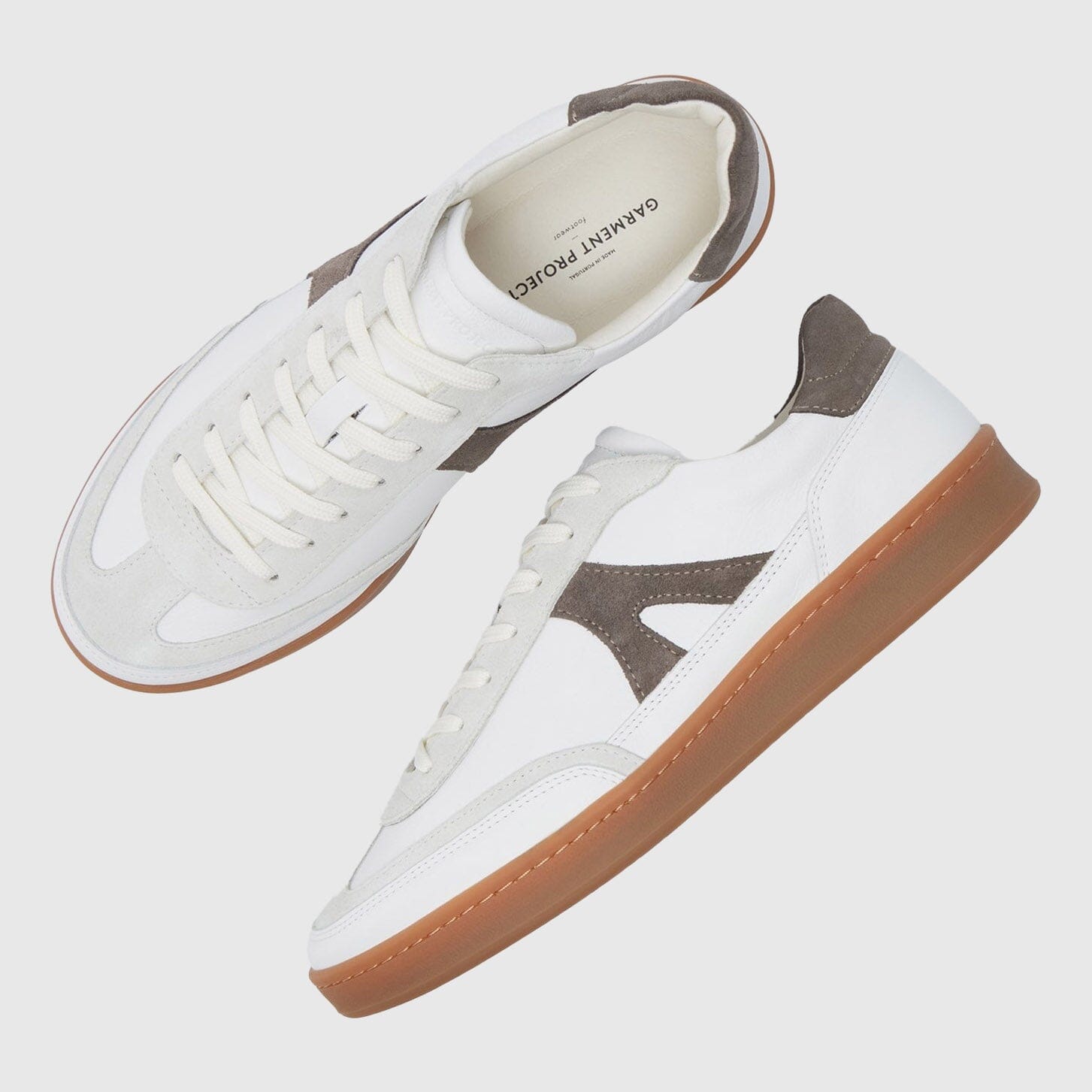 Garment Project Liga Sneakers - White / Elephant Sneakers Garment Project 