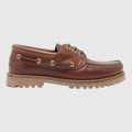 Garment Project Ollie Boat Shoe - Brown Leather Shoes Garment Project 