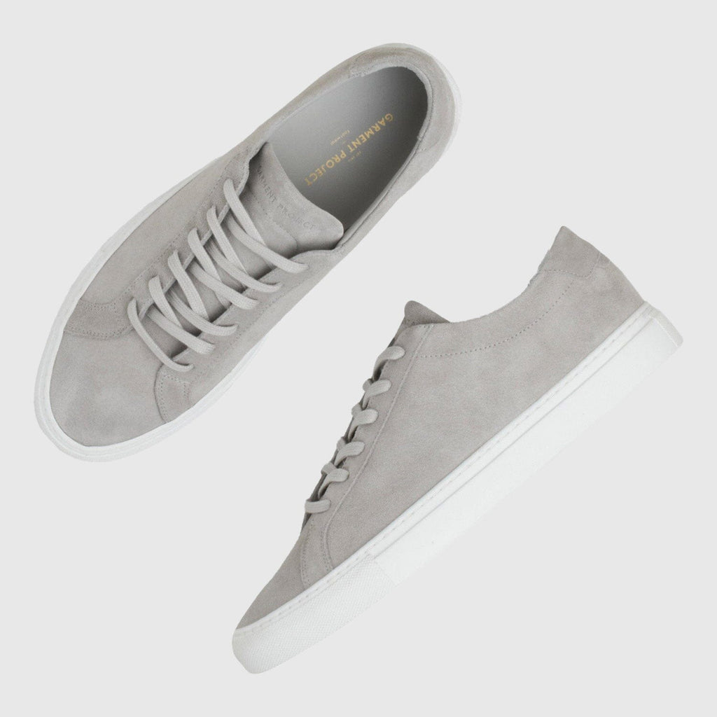 Garment Project Suede Sneakers - Light Grey Sneakers Garment Project 