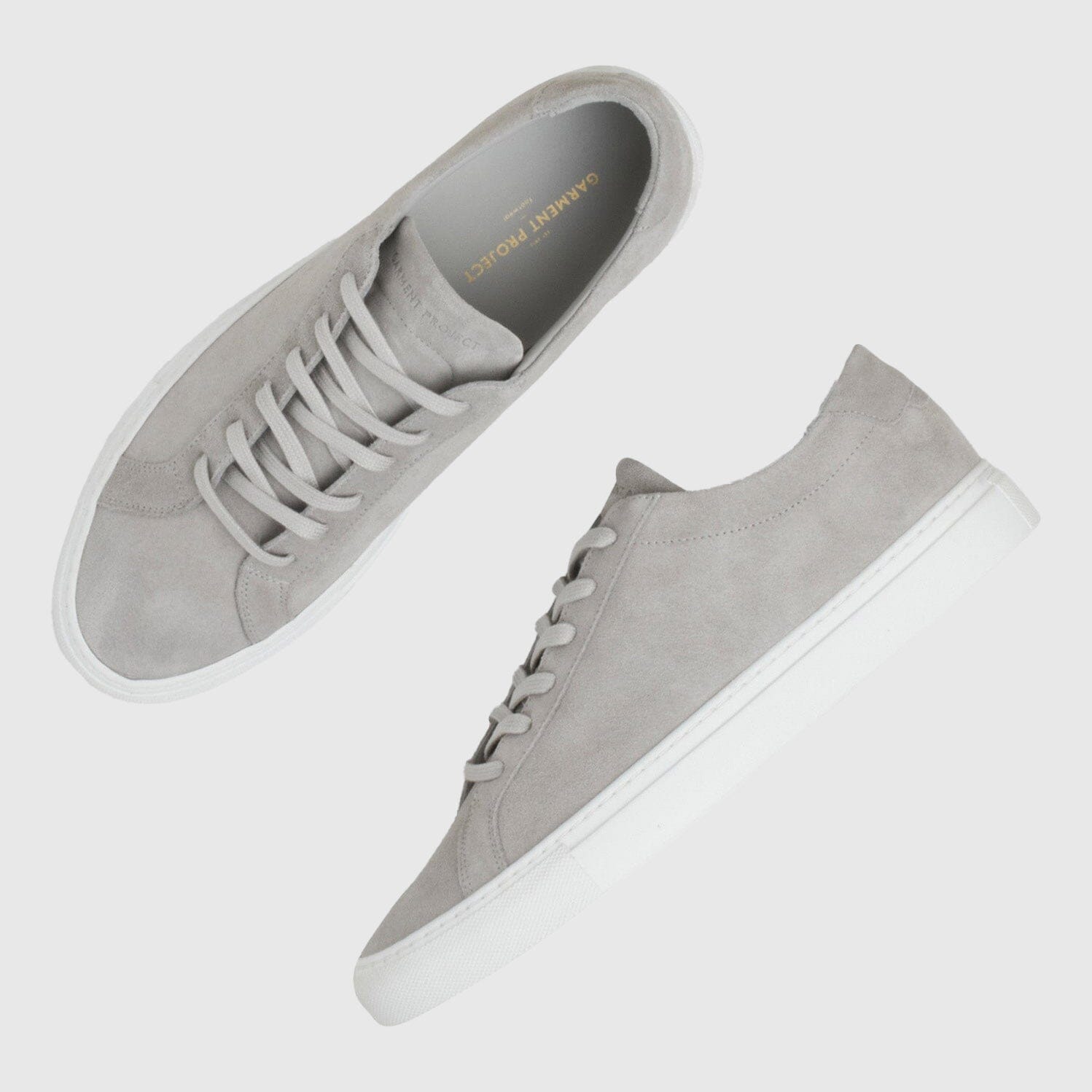 Garment Project Suede Sneakers - Light Grey Sneakers Garment Project 