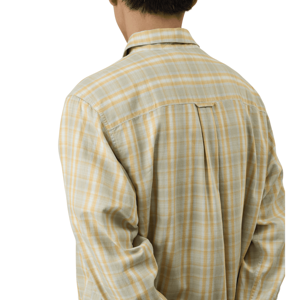 Gramicci Checkered Ombre Shirt - Mustard Shirt Gramicci 