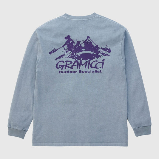 Gramicci Class 5 LS Tee - Slate Pigment T-shirt Gramicci 