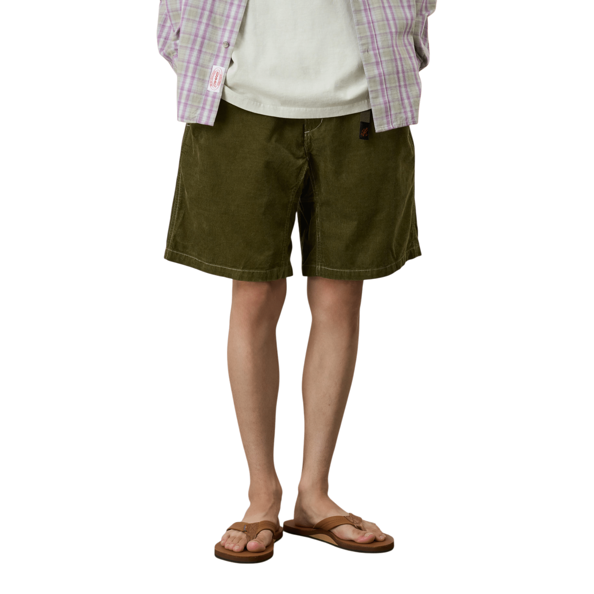 Gramicci Corduroy G-Shorts - Olive Shorts Gramicci 