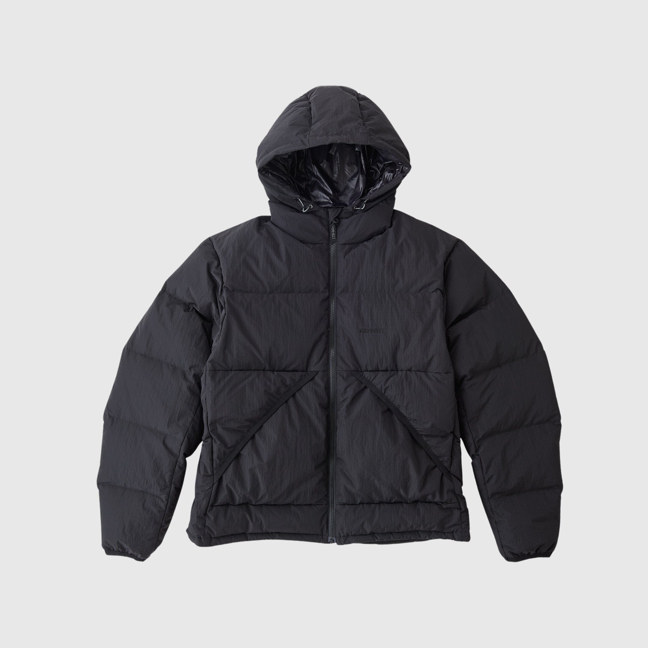 Gramicci Down Puffer Hooded Jacket - Black Jacket Gramicci 