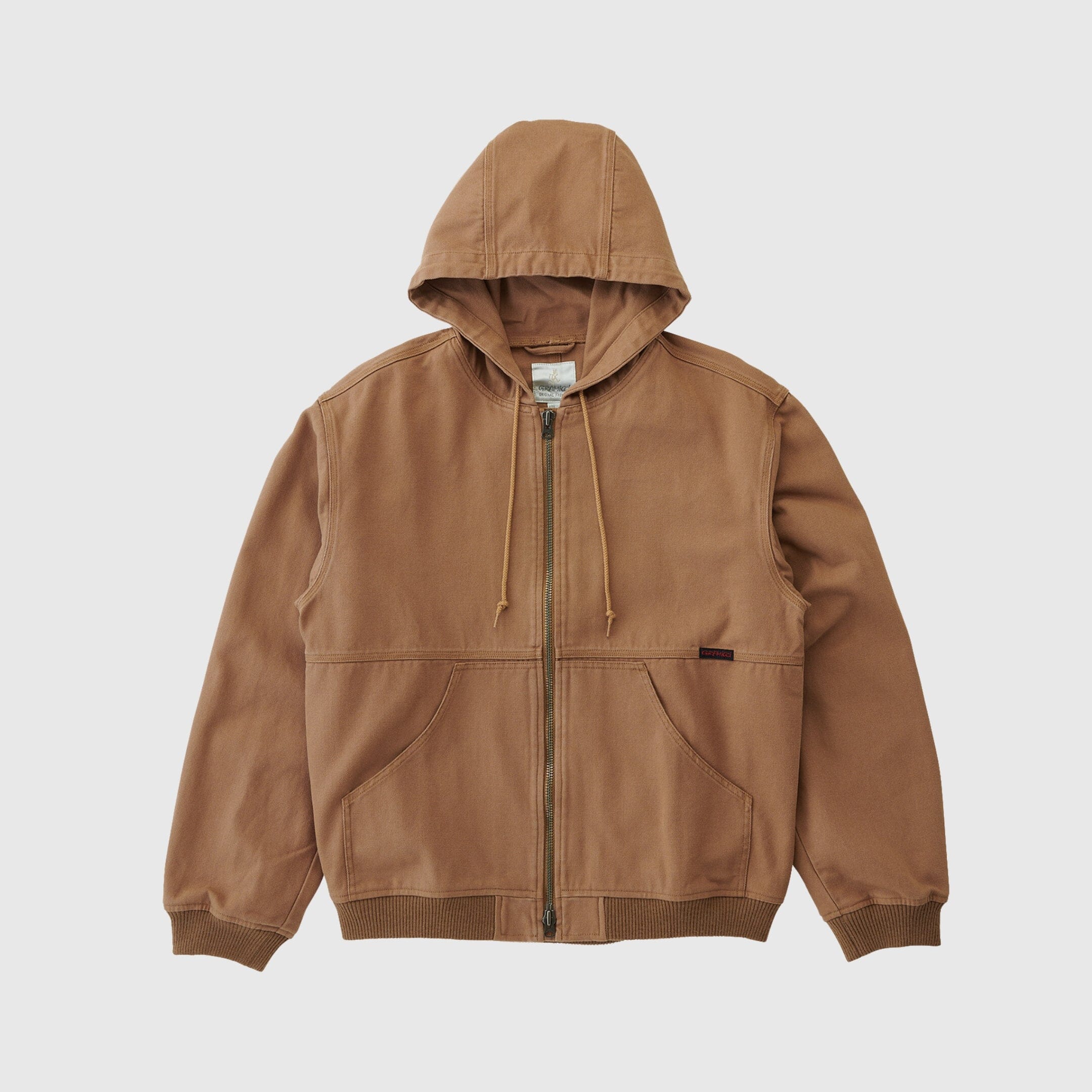 Gramicci El Cap Canvas Hooded Jacket - Walnut Jacket Gramicci 