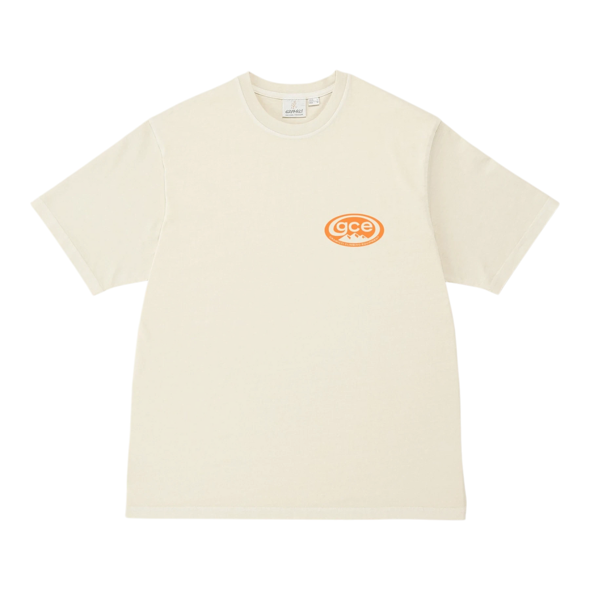 Gramicci - Gce Tee Pigment Dyed - Natural Pigment T-skjorte Gramicci 