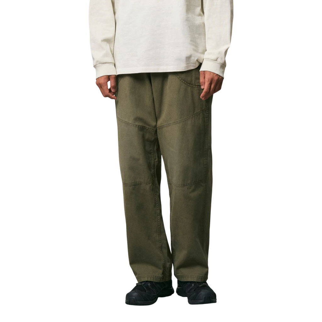 Gramicci - Hemp Canvas Double Knee Pant - Burnt Olive Pigment Bukse Gramicci 