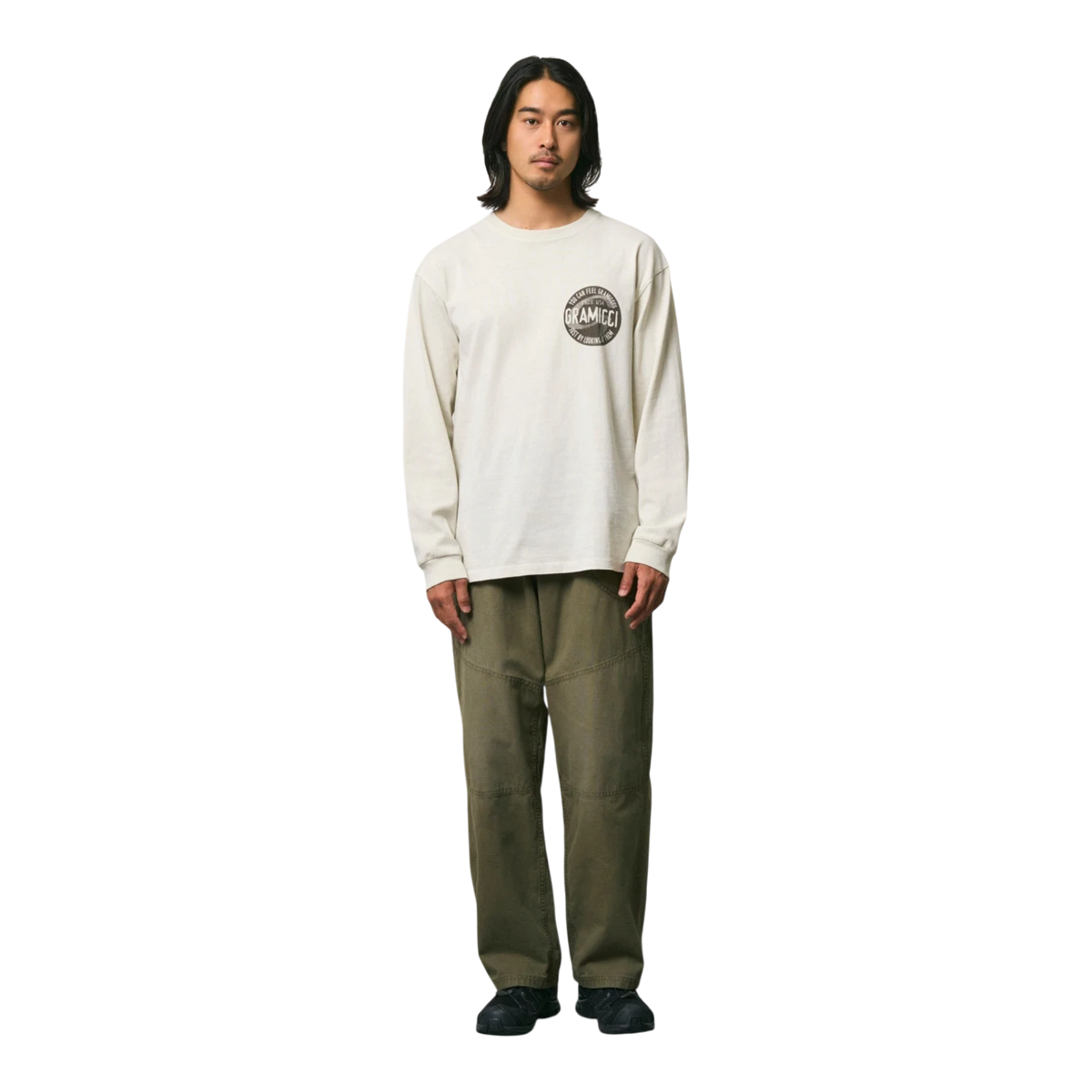 Gramicci - Hemp Canvas Double Knee Pant - Burnt Olive Pigment Bukse Gramicci 