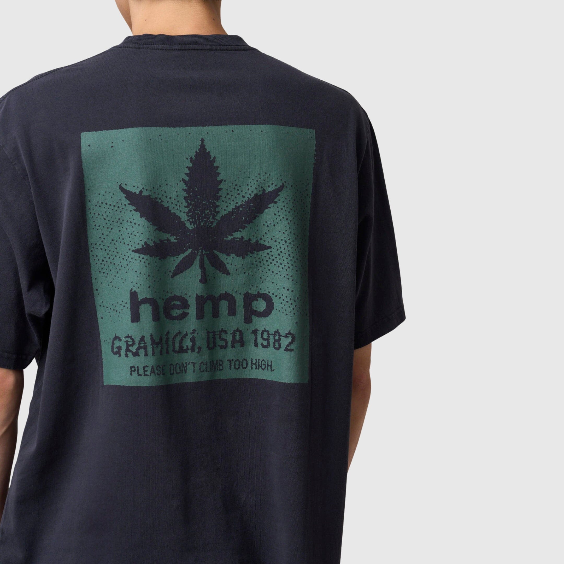 Gramicci Hemp Tee - Navy Pigment T-shirt Gramicci 