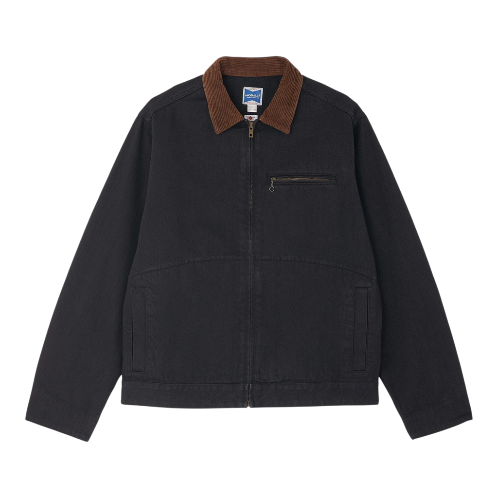 Gramicci - Japanese Denim Trucker - True Black Jakke Gramicci 