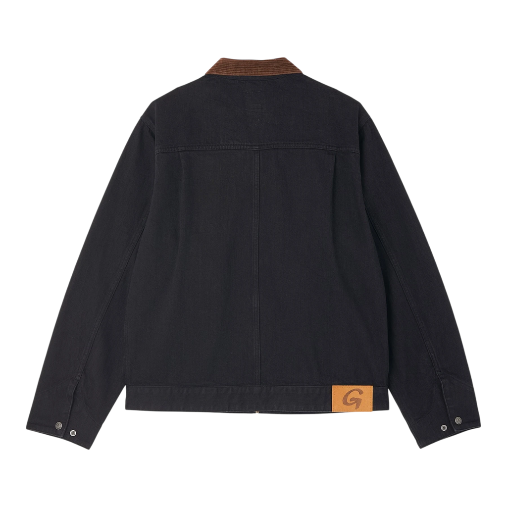 Gramicci - Japanese Denim Trucker - True Black Jakke Gramicci 