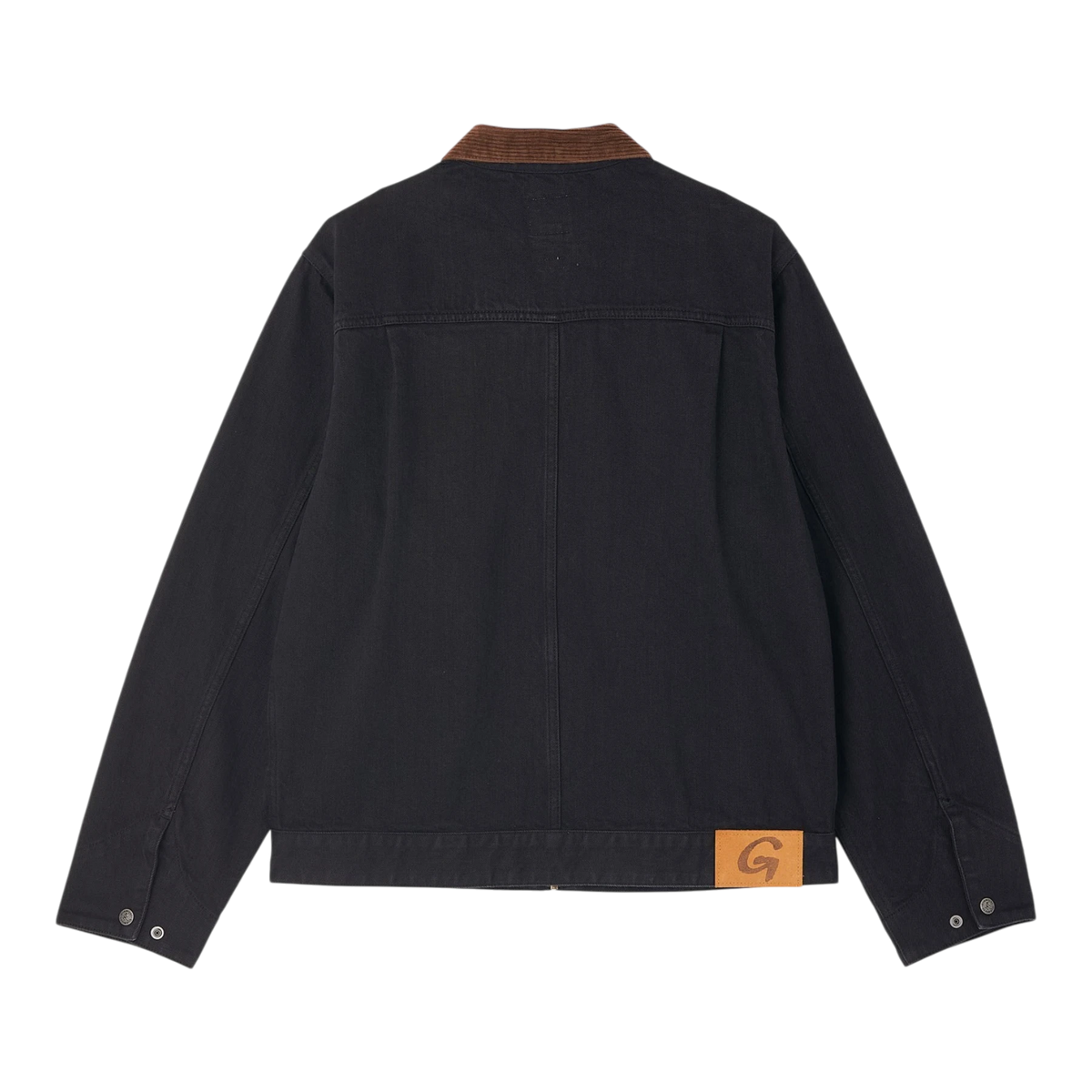 Gramicci - Japanese Denim Trucker - True Black Jakke Gramicci 