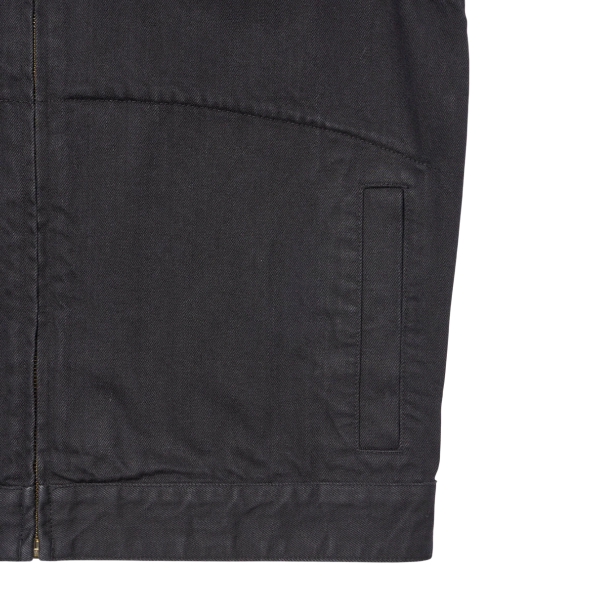 Gramicci - Japanese Denim Trucker - True Black Jakke Gramicci 