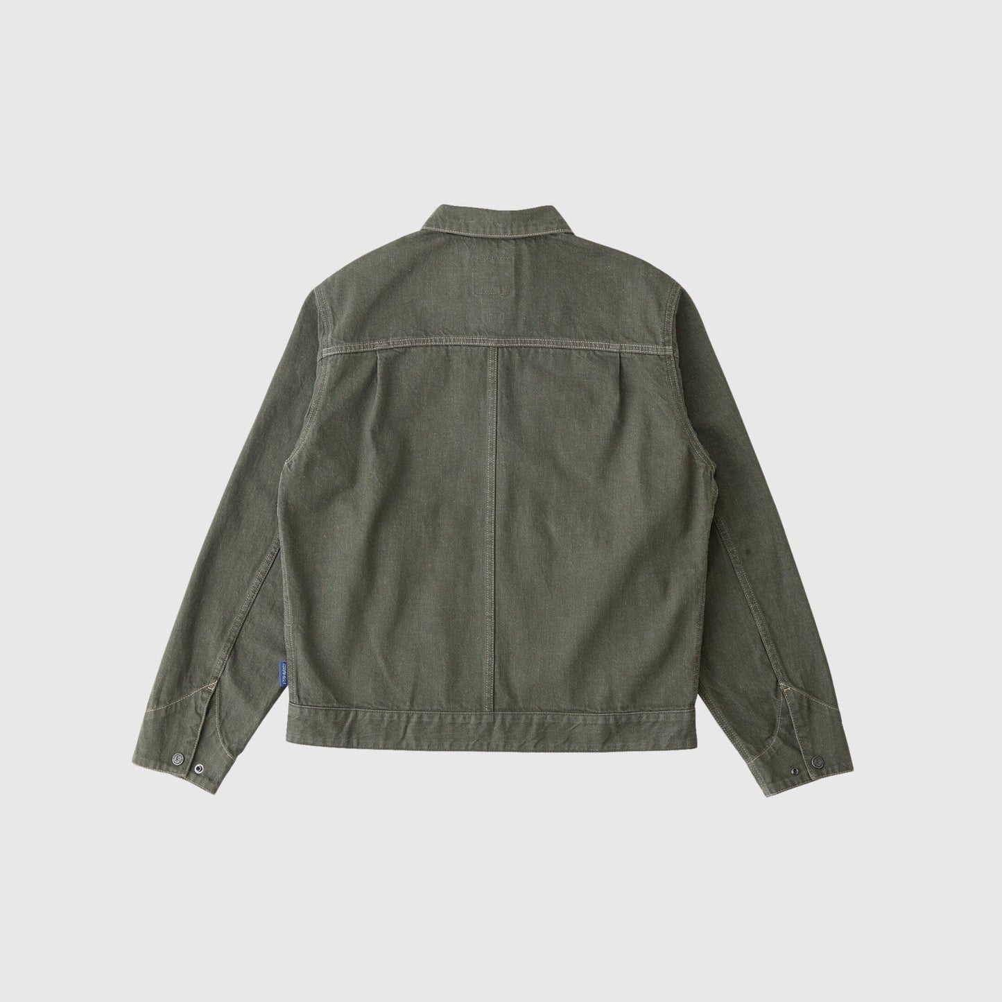 Gramicci Japanese Slub Denim Jacket - Dark Sage Jacket Gramicci 