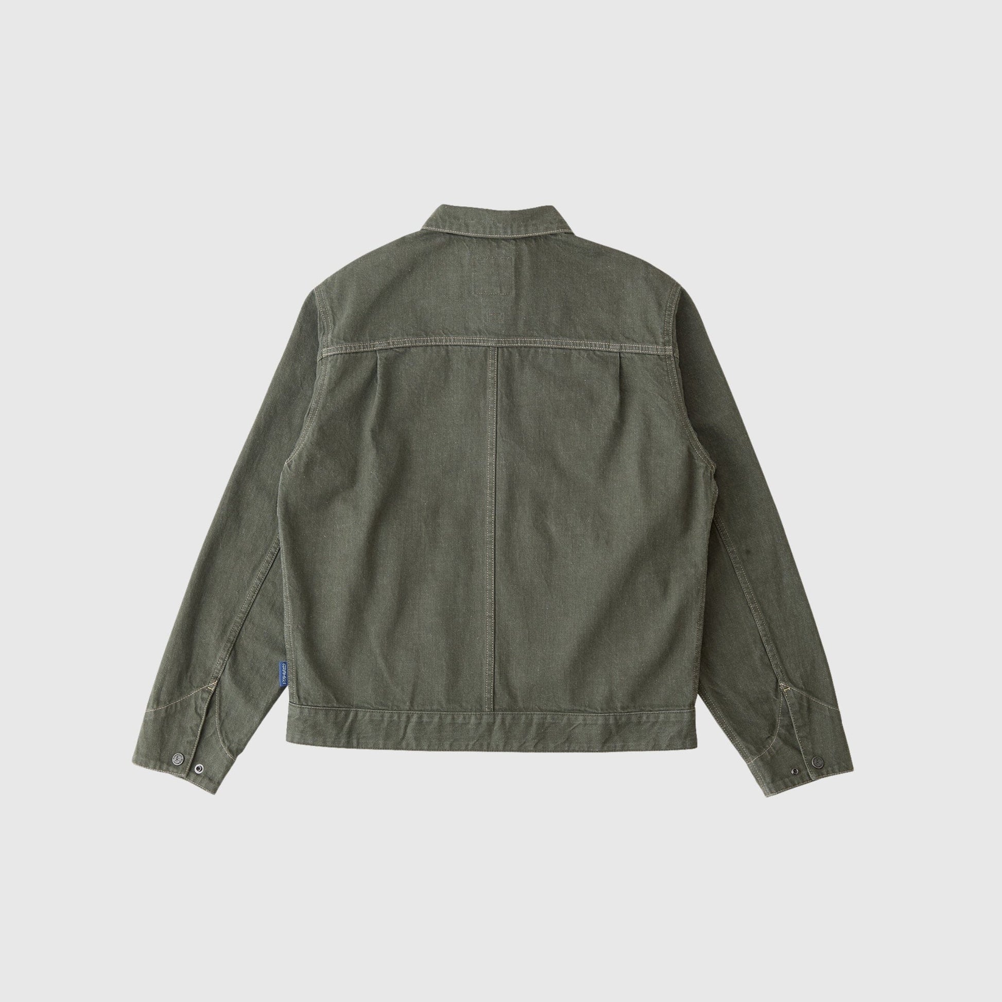 Gramicci Japanese Slub Denim Jacket - Dark Sage Jacket Gramicci 