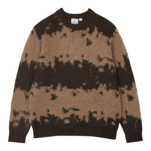 Gramicci - Mohair Splatter Sweater - Taupe Splatter Genser Gramicci 