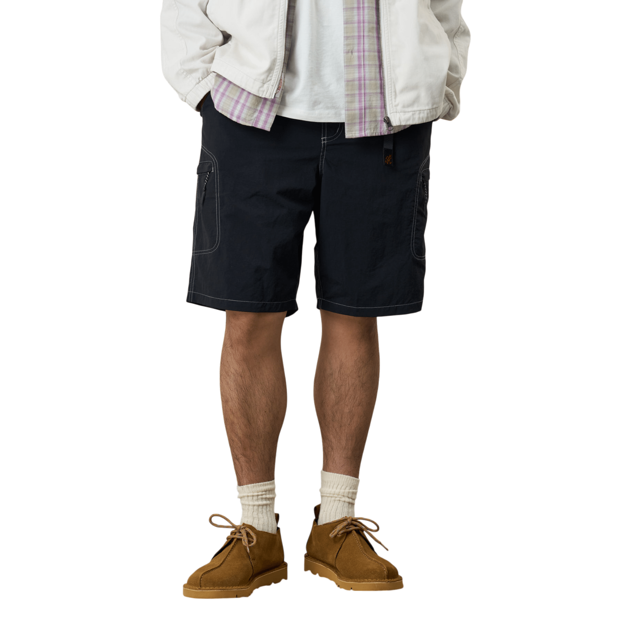 Gramicci Nylon Cliff Shorts - Black Shorts Gramicci 