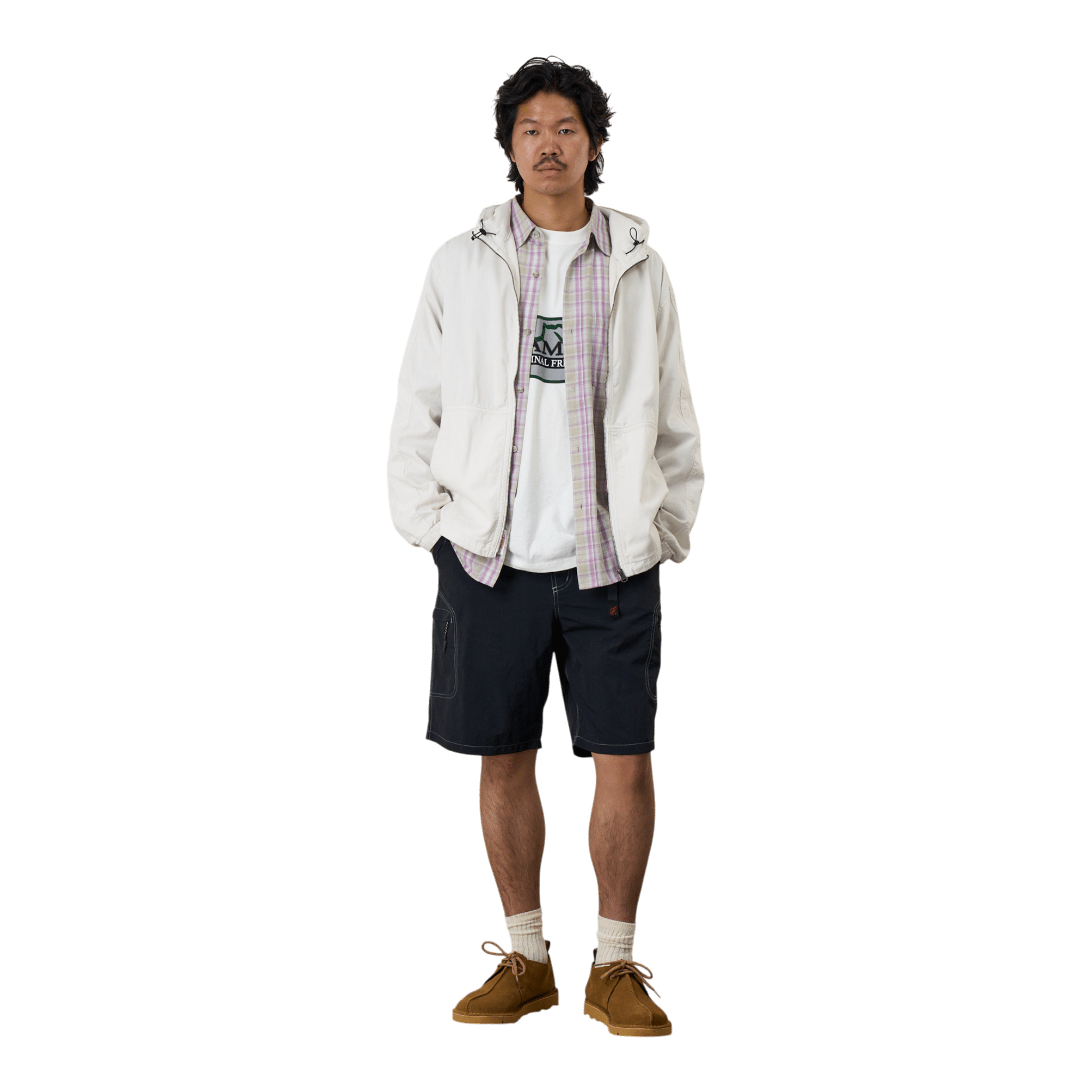 Gramicci Nylon Cliff Shorts - Black Shorts Gramicci 