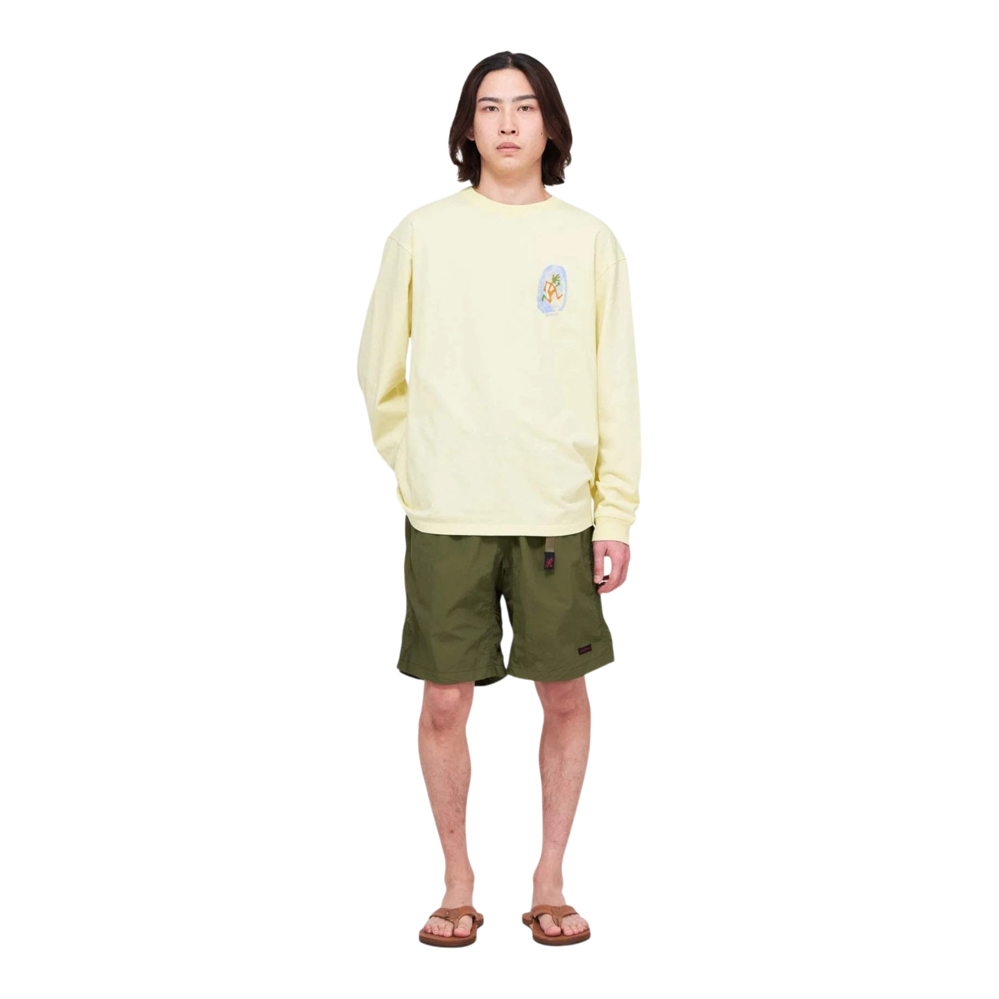 Gramicci Nylon Packable G-Shorts - Olive Shorts Gramicci 