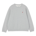 Gramicci - One Point Crew Sweatshirt - Grey Heather Genser Gramicci 