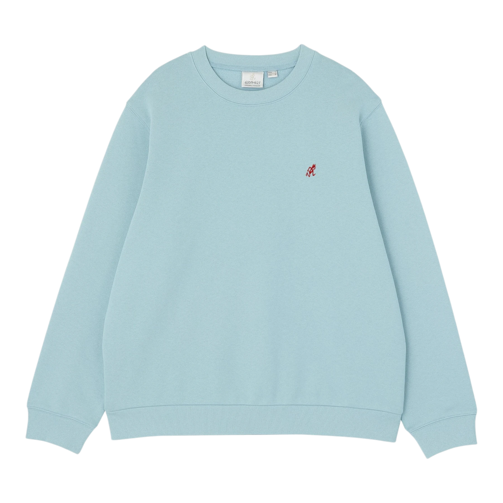 Gramicci - One Point Crew Sweatshirt - Stone Blue Genser Gramicci 