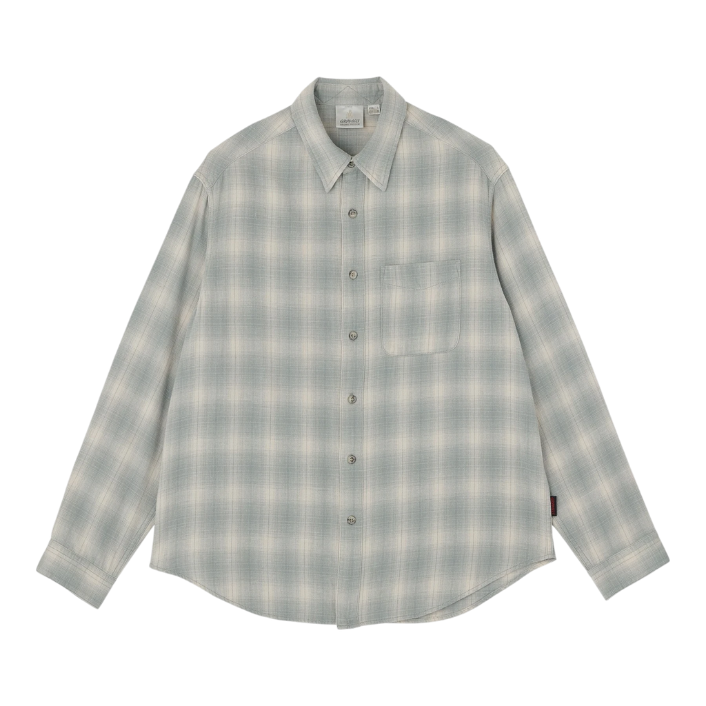 Gramicci - Piled Flannel Shirt - Storm Skjorte Gramicci 