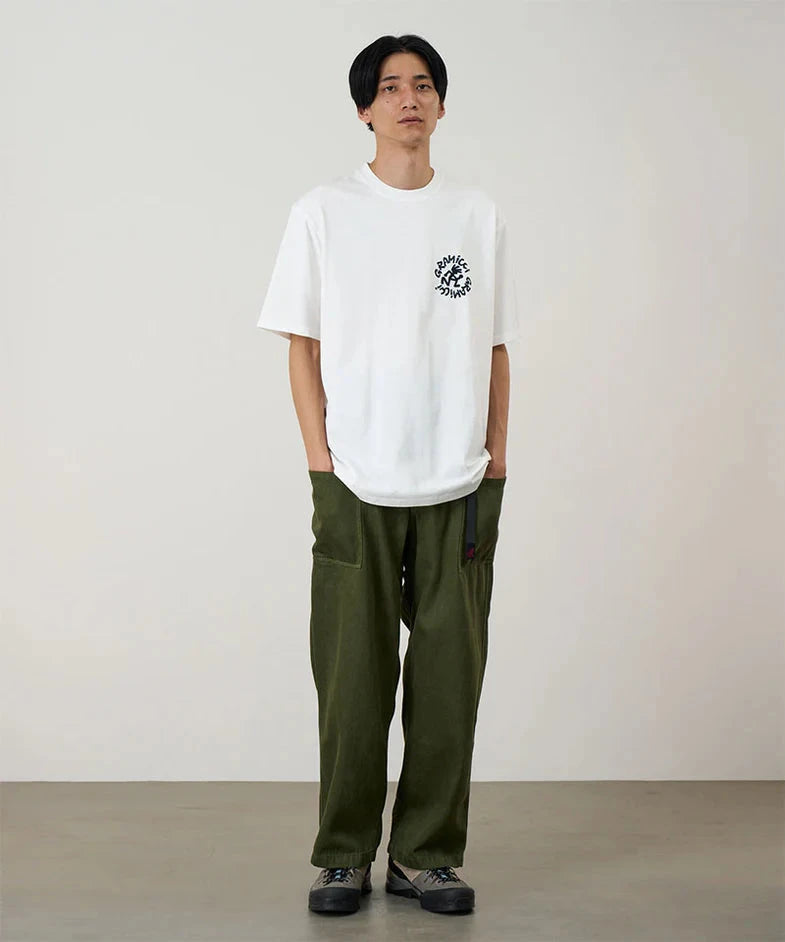 Gramicci Running Man Tee - White T-shirt Gramicci 