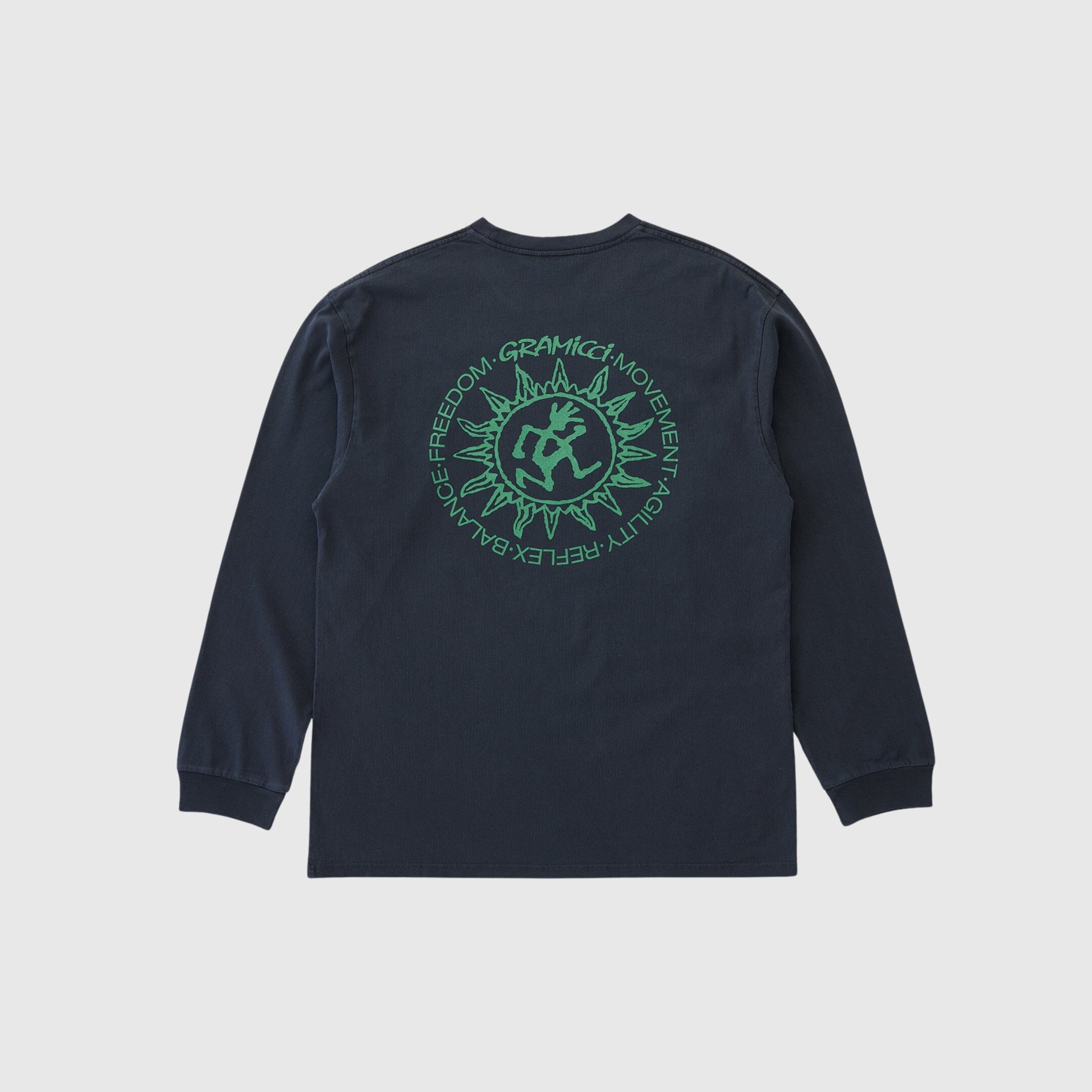 Gramicci Sun L/S Tee - Navy Pigment Longsleeve Gramicci 