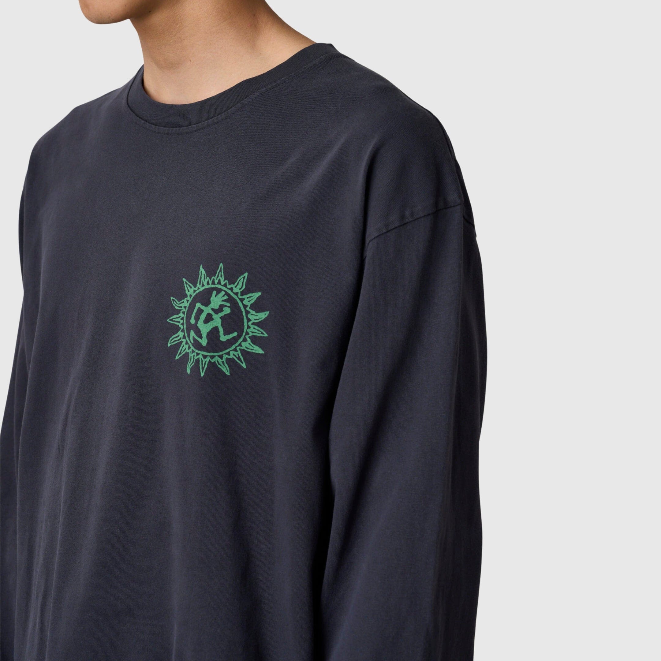 Gramicci Sun L/S Tee - Navy Pigment Longsleeve Gramicci 