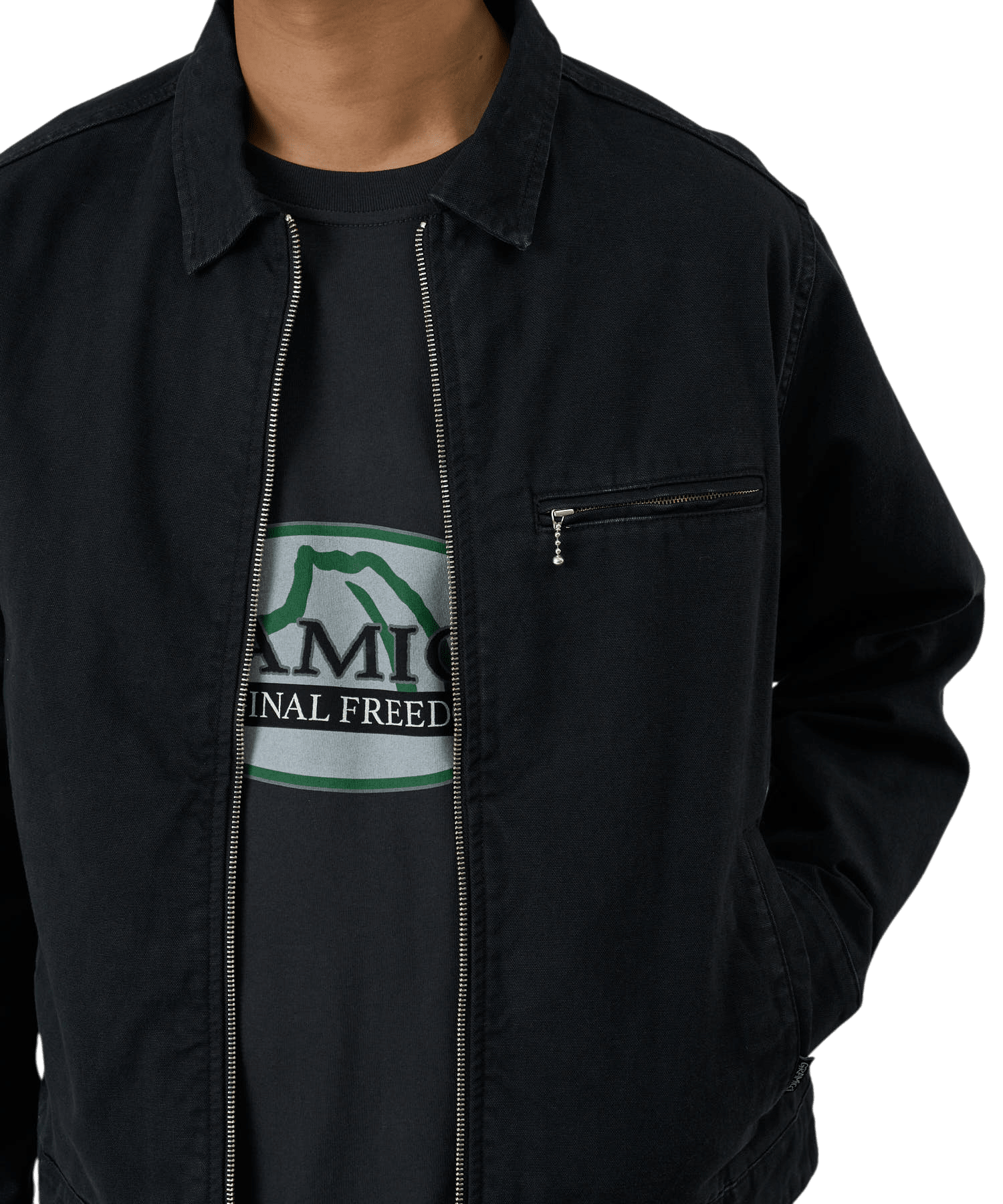 Gramicci Taos Canvas Jacket - Black Jacket Gramicci 