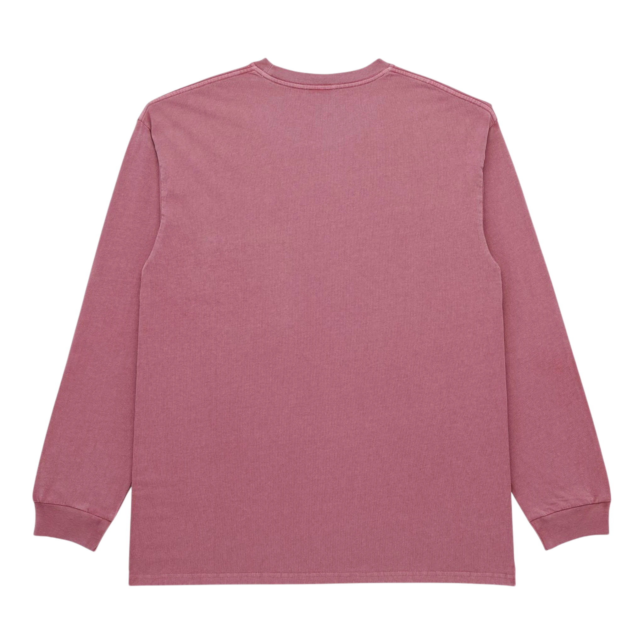 Gramicci Tee L/S Pocket Pigment Dyed - Red Pigment Longsleeve Gramicci 
