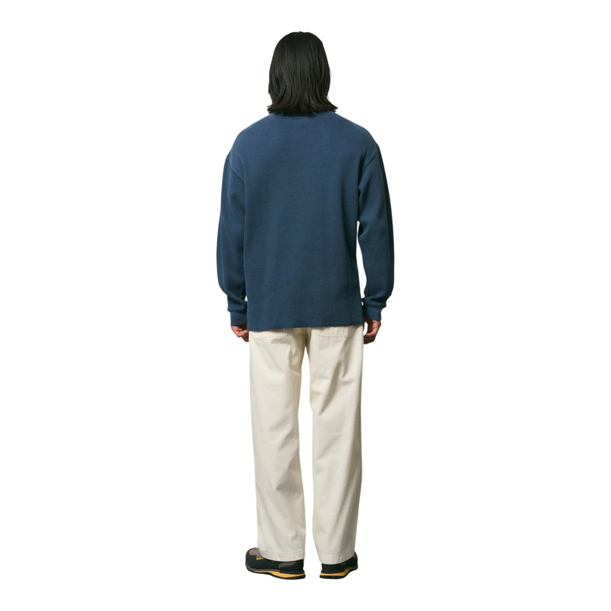 Gramicci - Waffle Crew - Dark Navy Pigment Genser Gramicci 