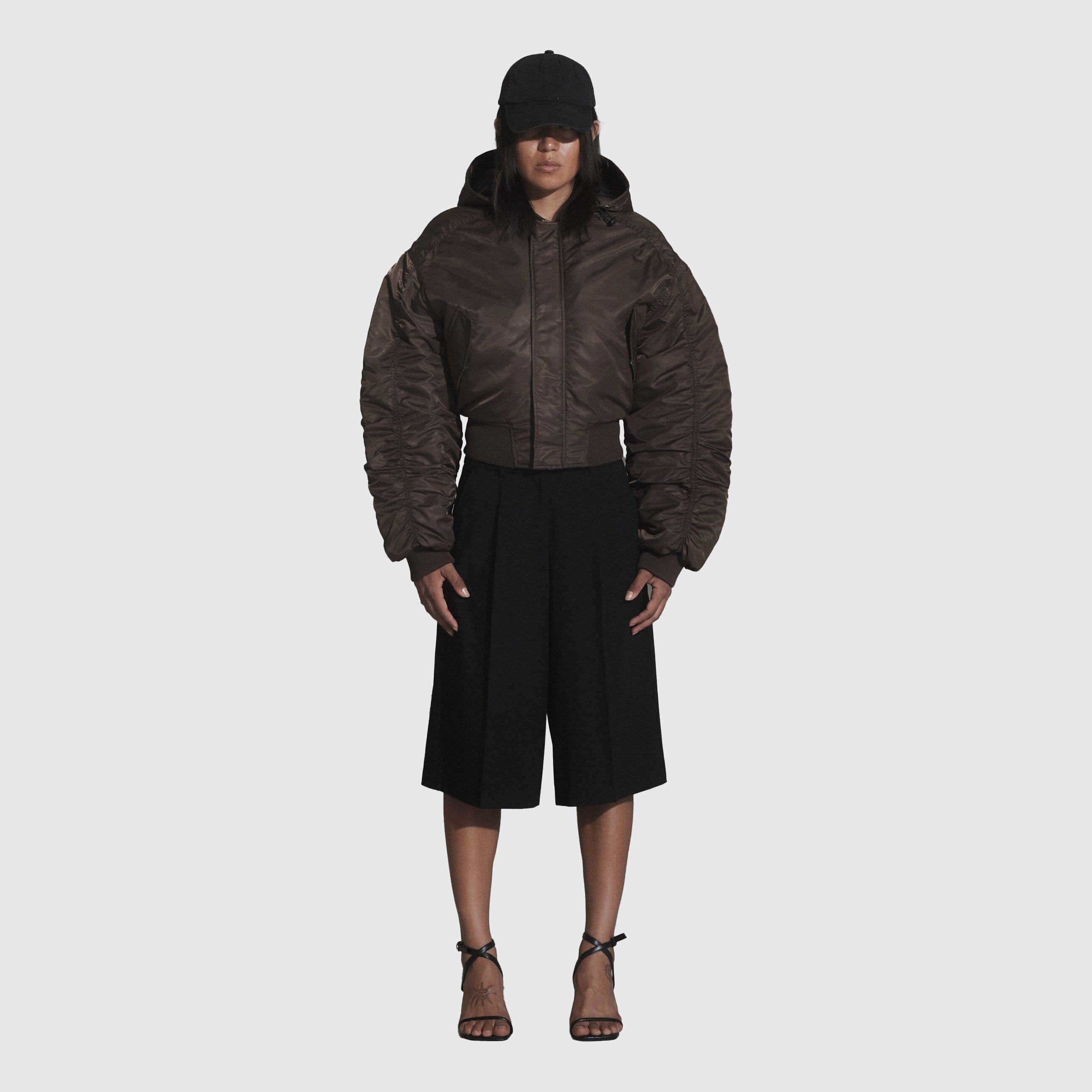 Han Kjøbenhavn Bomber Jacket - Warm Brown Coat Han Kjøbenhavn 