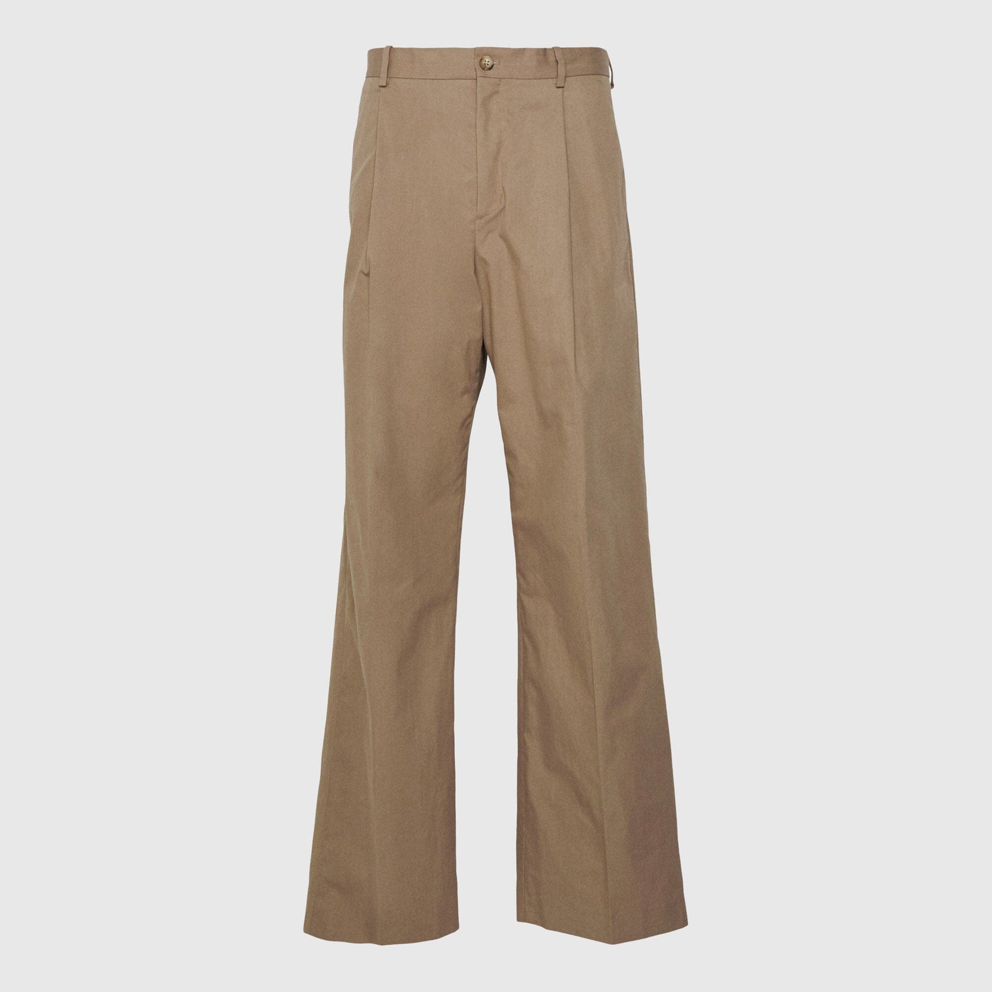 Han Kjøbenhavn Oversized Pleated Suit Trousers - Light Brown Pants Han Kjøbenhavn 