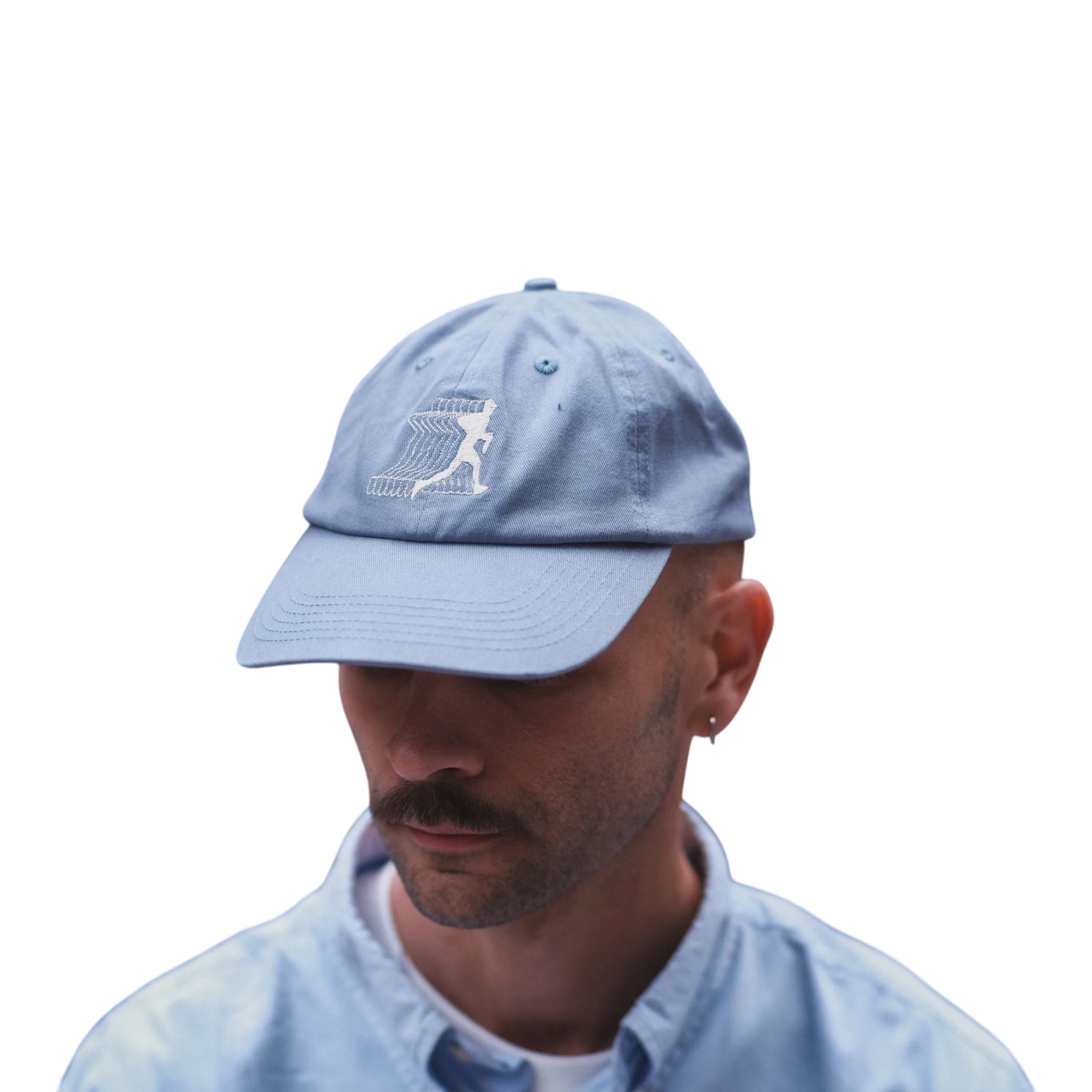 Haugen Club - Løpemann Cap - Lyseblå Caps Haugen Club 