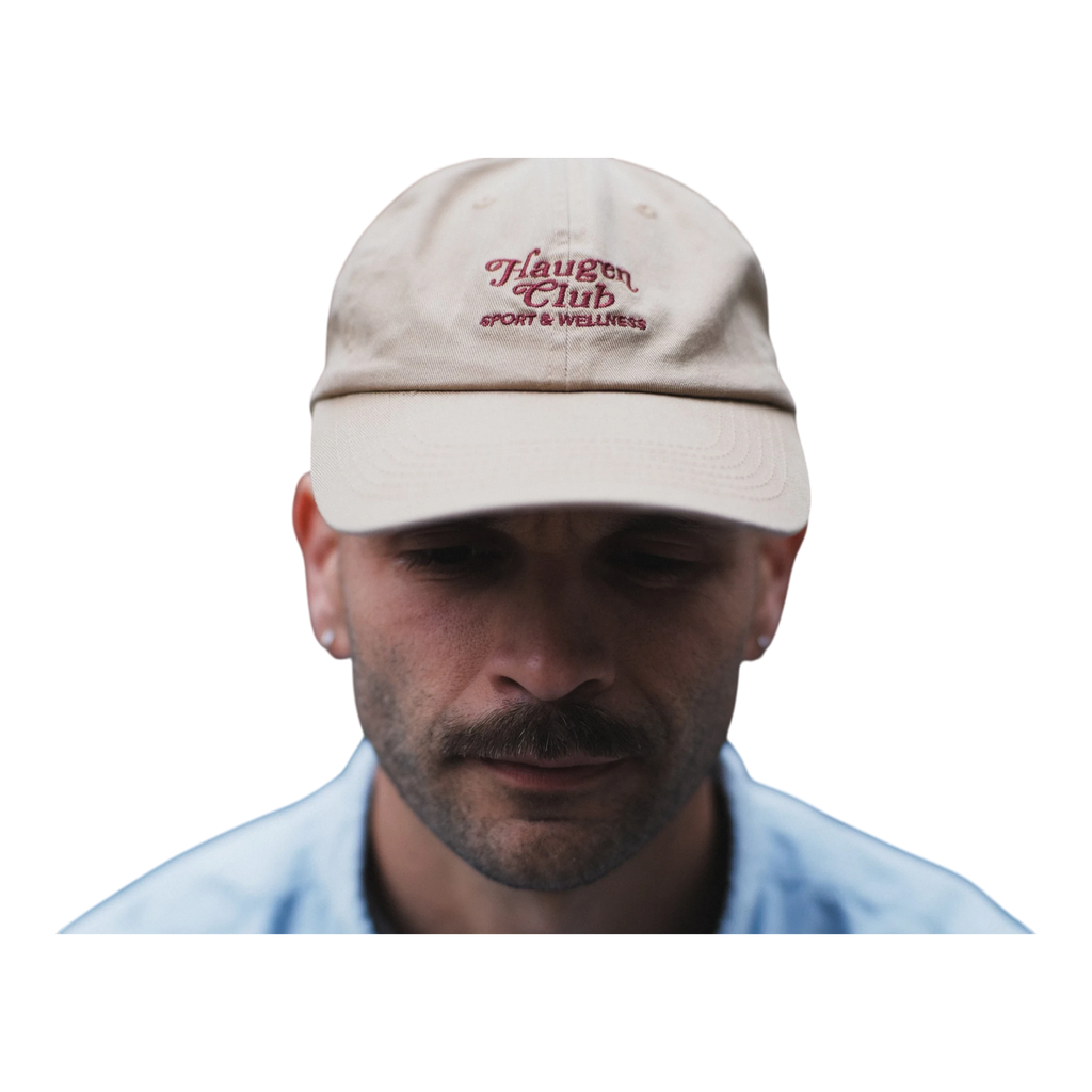 Haugen Club - Sport & Wellness Cap - Beige Caps Haugen Club 