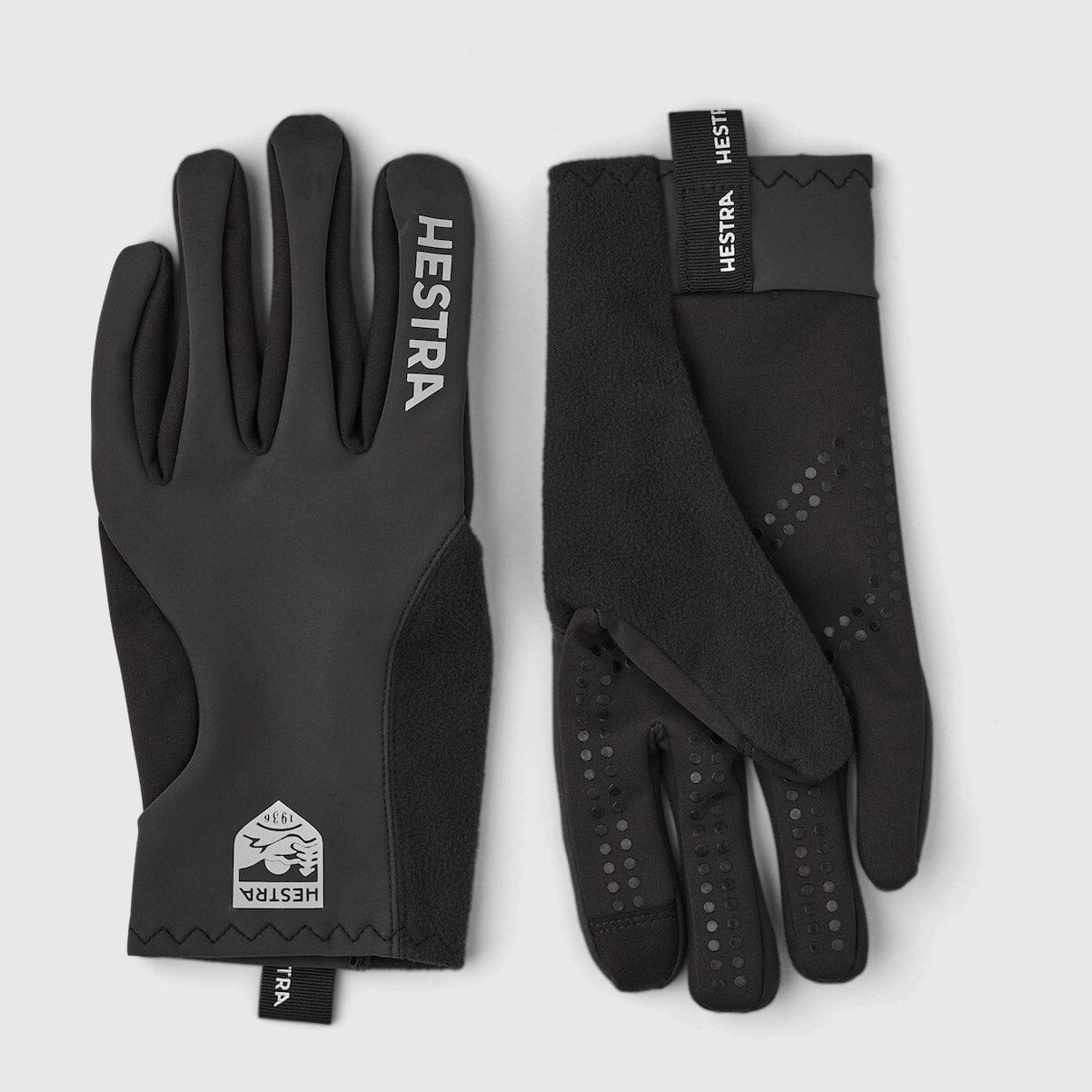 Hestra Runners All Weather Gloves - Dark Grey Gloves Hestra 