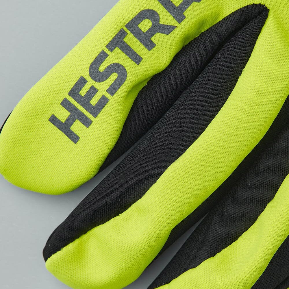 Hestra Runners All Weather Gloves - Yellow High Viz Gloves Hestra 