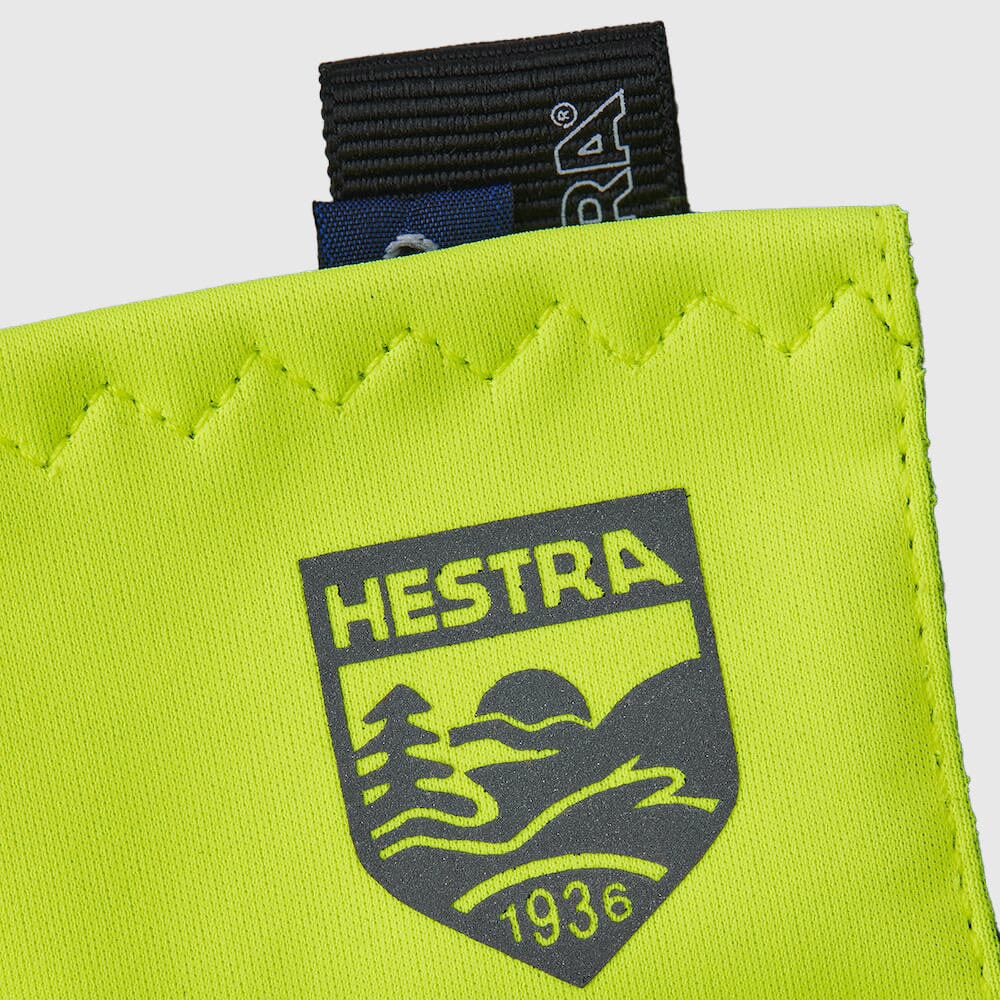 Hestra Runners All Weather Gloves - Yellow High Viz Gloves Hestra 