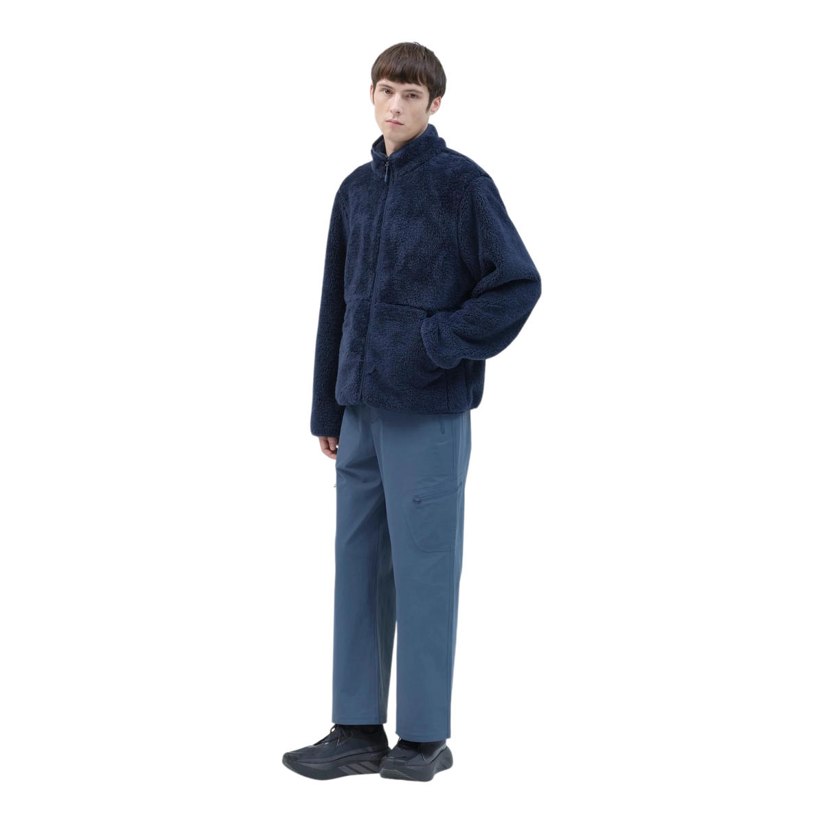 Hiking Patrol - Adapt Plush Fleece Jacket - Dark Navy Jakke Hiking Patrol 
