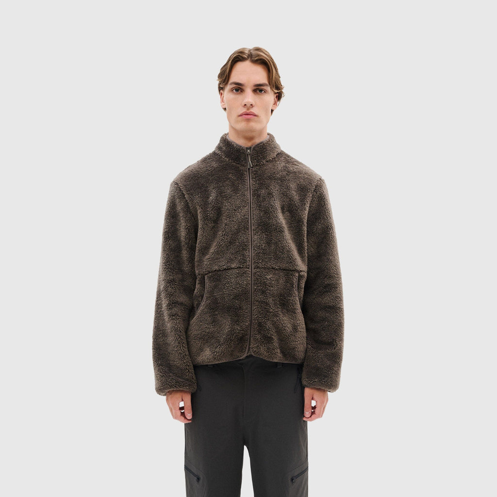 Hiking Patrol Adapt Plush Fleece Jacket - Dk Taupe Jacket Hiking Patrol 